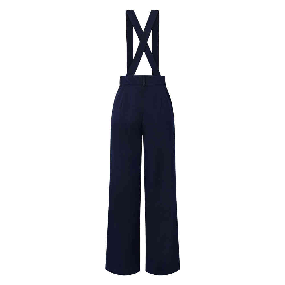 Banned - The Classic Wijde broek - Blauw